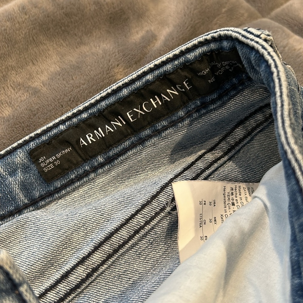 Armani Exchange Super Skinny Jeans - Picture 4 of 7